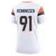 Game White Women's Matt Henningsen Denver Broncos 2nd Jersey