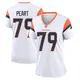 Game White Women's Matt Peart Denver Broncos 2nd Jersey