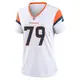 Game White Women's Matt Peart Denver Broncos 2nd Jersey