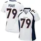 Game White Women's Matt Peart Denver Broncos Jersey