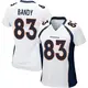 Game White Women's Michael Bandy Denver Broncos Jersey