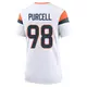 Game White Women's Mike Purcell Denver Broncos 2nd Jersey