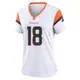 Game White Women's Peyton Manning Denver Broncos 2nd Jersey