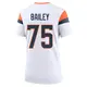 Game White Women's Quinn Bailey Denver Broncos 2nd Jersey