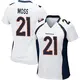 Game White Women's Riley Moss Denver Broncos Jersey