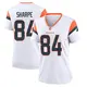 Game White Women's Shannon Sharpe Denver Broncos 2nd Jersey