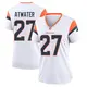 Game White Women's Steve Atwater Denver Broncos 2nd Jersey