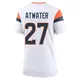 Game White Women's Steve Atwater Denver Broncos 2nd Jersey