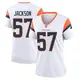 Game White Women's Tom Jackson Denver Broncos 2nd Jersey