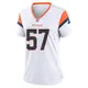 Game White Women's Tom Jackson Denver Broncos 2nd Jersey