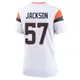 Game White Women's Tom Jackson Denver Broncos 2nd Jersey