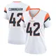 Game White Women's Zach Cunningham Denver Broncos 2nd Jersey