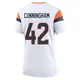 Game White Women's Zach Cunningham Denver Broncos 2nd Jersey