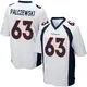 Game White Youth Alex Palczewski Denver Broncos Jersey