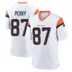 Game White Youth A.T. Perry Denver Broncos 2nd Jersey