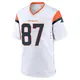 Game White Youth A.T. Perry Denver Broncos 2nd Jersey