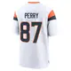 Game White Youth A.T. Perry Denver Broncos 2nd Jersey