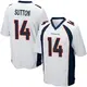 Game White Youth Courtland Sutton Denver Broncos Jersey