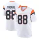 Game White Youth Demaryius Thomas Denver Broncos 2nd Jersey