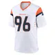 Game White Youth Eyioma Uwazurike Denver Broncos 2nd Jersey