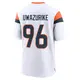 Game White Youth Eyioma Uwazurike Denver Broncos 2nd Jersey