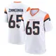 Game White Youth Gary Zimmerman Denver Broncos 2nd Jersey