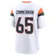 Game White Youth Gary Zimmerman Denver Broncos 2nd Jersey