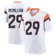 Game White Youth Ja'Quan McMillian Denver Broncos 2nd Jersey