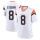 Game White Youth Jarrett Stidham Denver Broncos 2nd Jersey