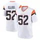 Game White Youth Jonah Elliss Denver Broncos 2nd Jersey