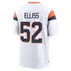 Game White Youth Jonah Elliss Denver Broncos 2nd Jersey