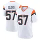 Game White Youth K.J. Cloyd Denver Broncos 2nd Jersey