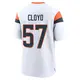 Game White Youth K.J. Cloyd Denver Broncos 2nd Jersey