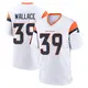 Game White Youth Levi Wallace Denver Broncos 2nd Jersey