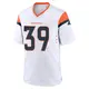 Game White Youth Levi Wallace Denver Broncos 2nd Jersey