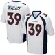 Game White Youth Levi Wallace Denver Broncos Jersey