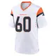 Game White Youth Luke Wattenberg Denver Broncos 2nd Jersey