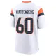 Game White Youth Luke Wattenberg Denver Broncos 2nd Jersey