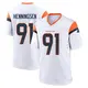 Game White Youth Matt Henningsen Denver Broncos 2nd Jersey