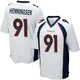 Game White Youth Matt Henningsen Denver Broncos Jersey