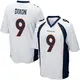 Game White Youth Riley Dixon Denver Broncos Jersey