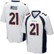 Game White Youth Riley Moss Denver Broncos Jersey