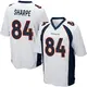 Game White Youth Shannon Sharpe Denver Broncos Jersey