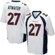 Game White Youth Steve Atwater Denver Broncos Jersey