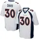 Game White Youth Terrell Davis Denver Broncos Jersey