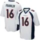 Game White Youth Troy Franklin Denver Broncos Jersey