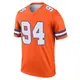 Legend Orange Men's Aaron Patrick Denver Broncos Alternate Mile High Collection 1977 Throwback Jersey