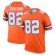 Legend Orange Men's Adam Trautman Denver Broncos Alternate Mile High Collection 1977 Throwback Jersey