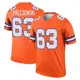 Legend Orange Men's Alex Palczewski Denver Broncos Alternate Mile High Collection 1977 Throwback Jersey