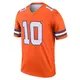 Legend Orange Men's Bo Nix Denver Broncos Alternate Mile High Collection 1977 Throwback Jersey